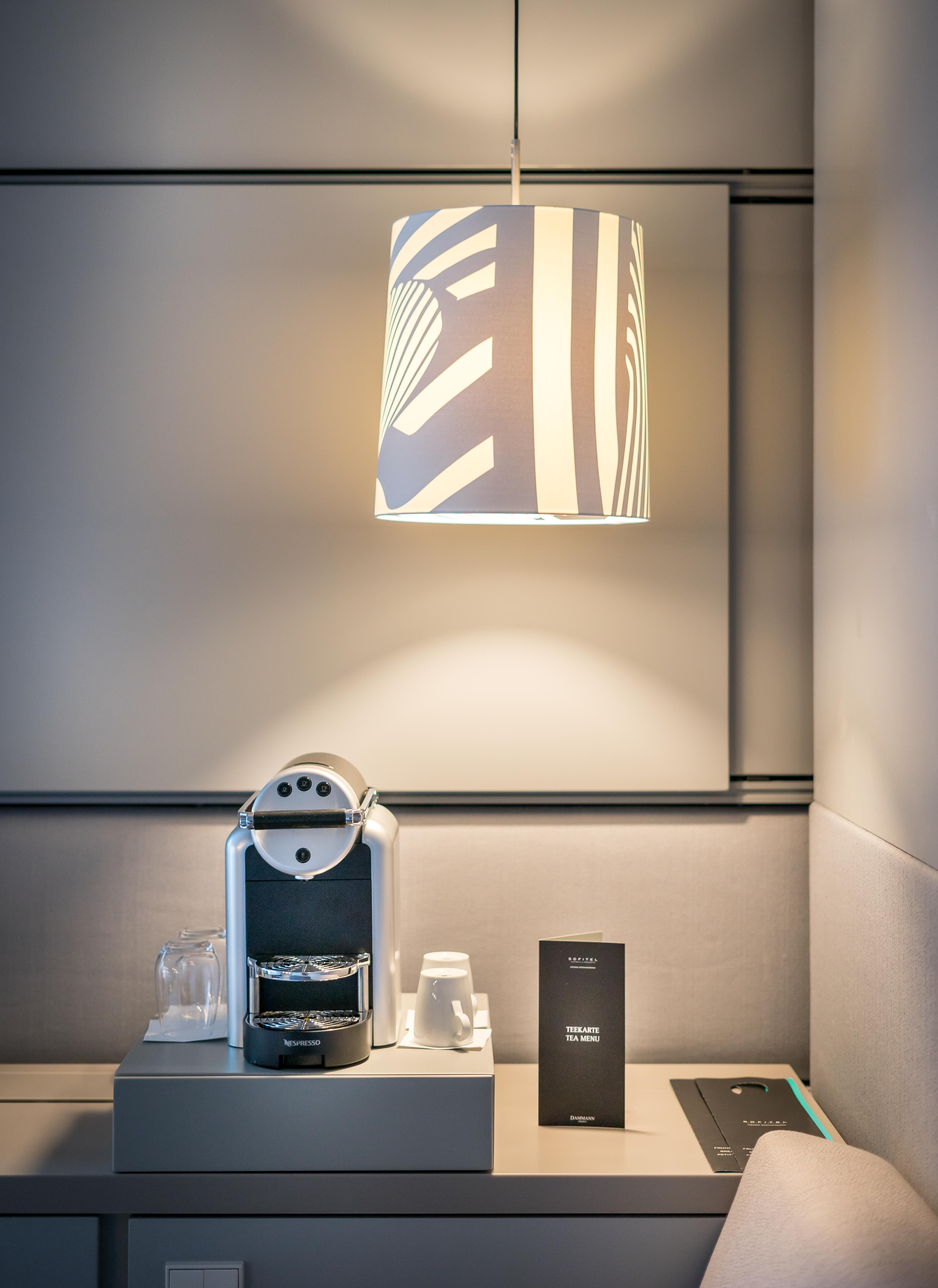 So/ Vienna Hotel Exterior photo A Nespresso machine in a hotel room